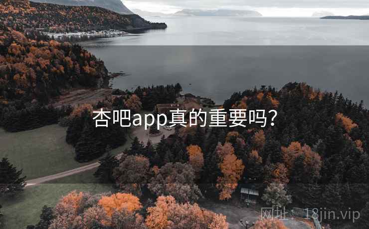 杏吧app真的重要吗？