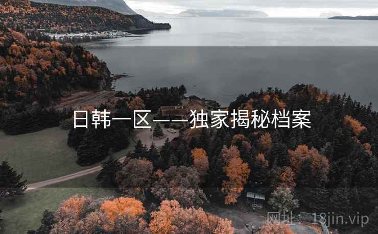 日韩一区——独家揭秘档案
