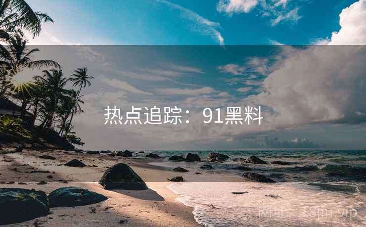 热点追踪：91黑料